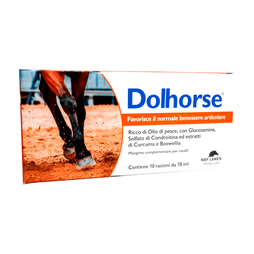DOLHORSE (20 buste da 35ml) – Mangime complementare per cavalli - Sarda Zootecnica