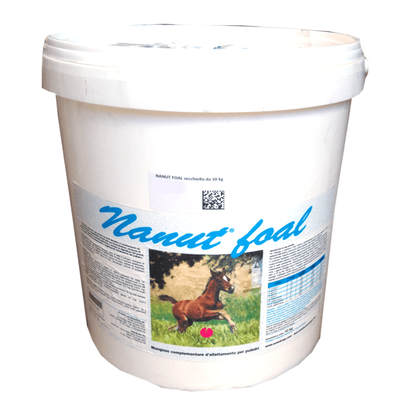 Nanut Foal 10 Kg – Latte in polvere per puledri e cavalli – Sarda Zootecnica