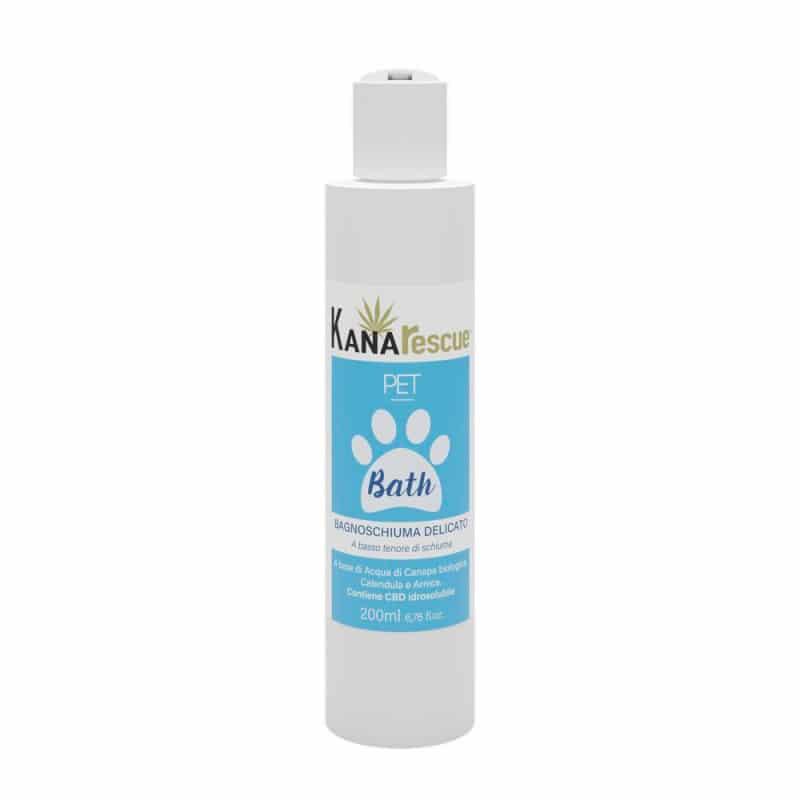Kanarescue Pet Bath (200 ml) – Bagnoschiuma con estratto di canapa ad uso  tecnico per cani e gatti – Sarda Zootecnica