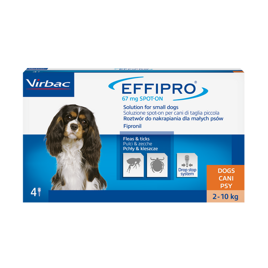 EFFIPRO CANI 2-10 kg - Antiparassitario in Pipette per Cani