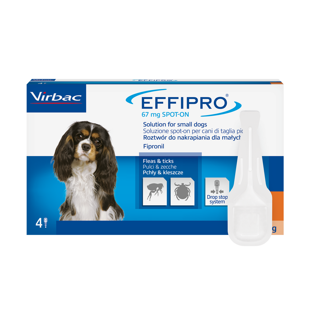 EFFIPRO CANI 2-10 kg - Antiparassitario in Pipette per Cani