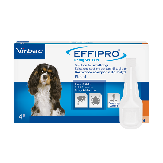 EFFIPRO CANI 2-10 kg - Antiparassitario in Pipette per Cani