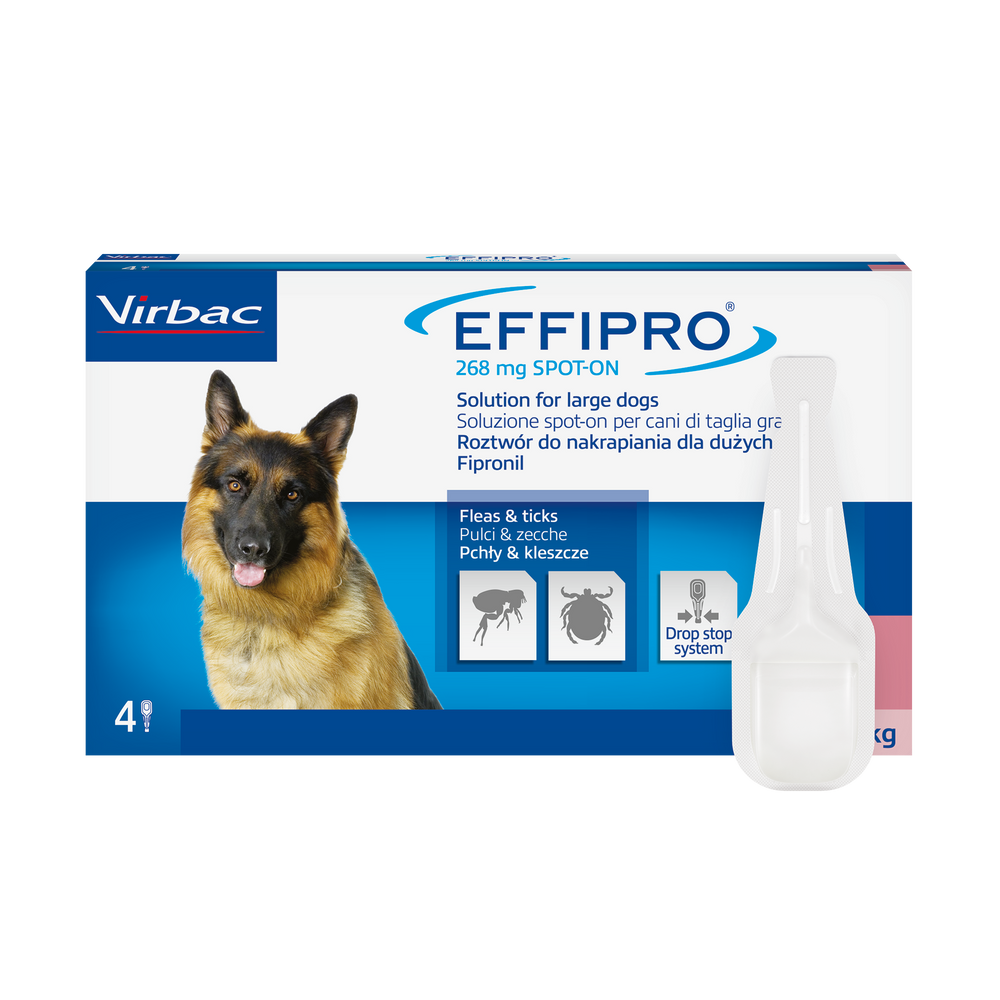 EFFIPRO CANI 20-40 kg - Antiparassitario Pipette Pulci e Zecche