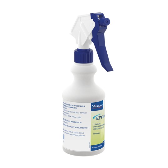 EFFIPRO SOLUZIONE SPRAY 500 ml -Antiparassitario per Cani e Gatti