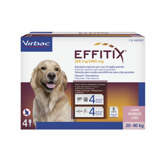 Effitix 20-40 kg (4 pipette)