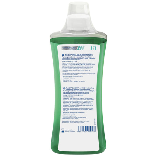 VET AQUADENT FRESH 500 ml - Igiene Orale per Cani e Gatti