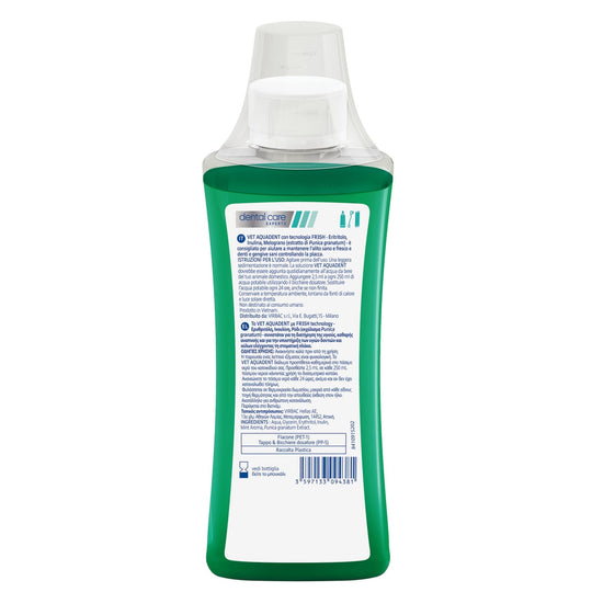 VET AQUADENT FRESH 250 ml- Alito Fresco e Denti Sani