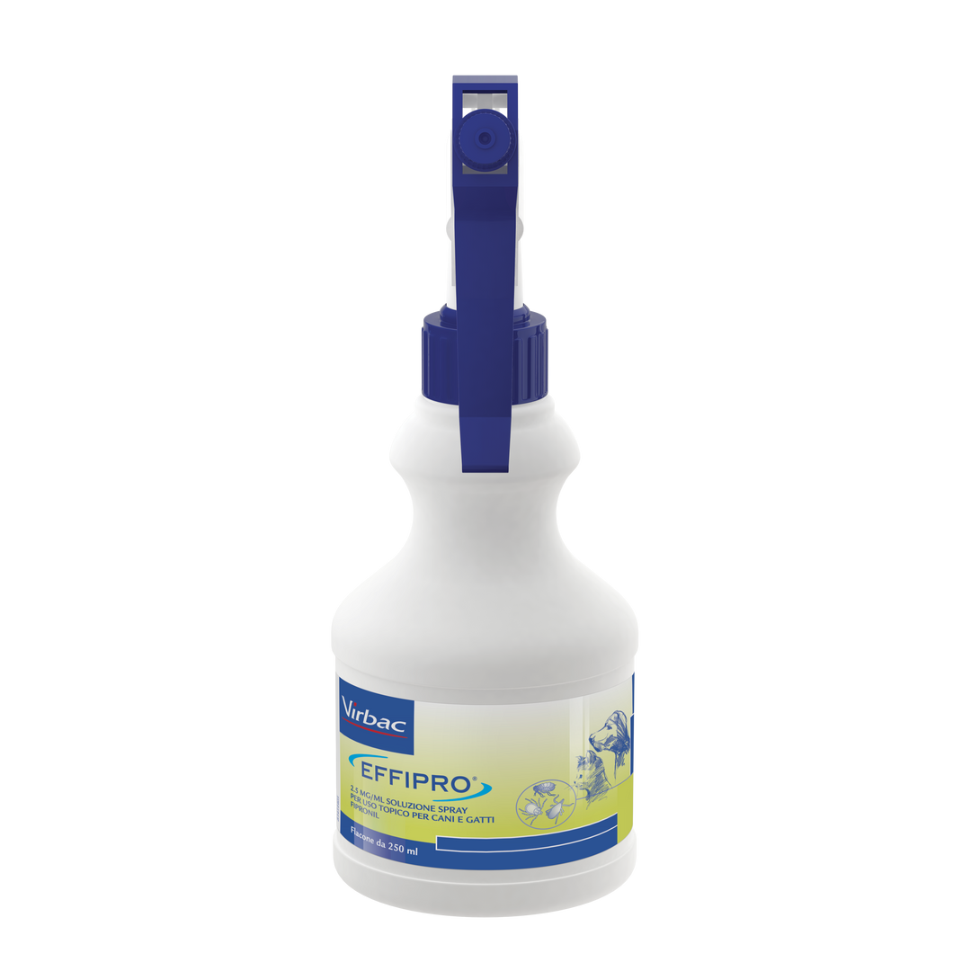 EFFIPRO SOLUZIONE SPRAY 250 ml - Uso Topico per Cani e Gatti