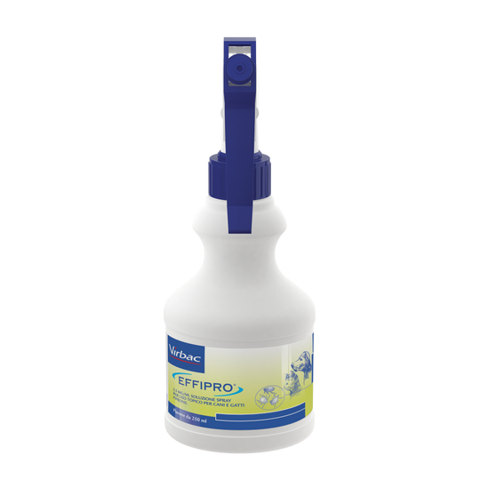 EFFIPRO SOLUZIONE SPRAY 250 ml - Uso Topico per Cani e Gatti