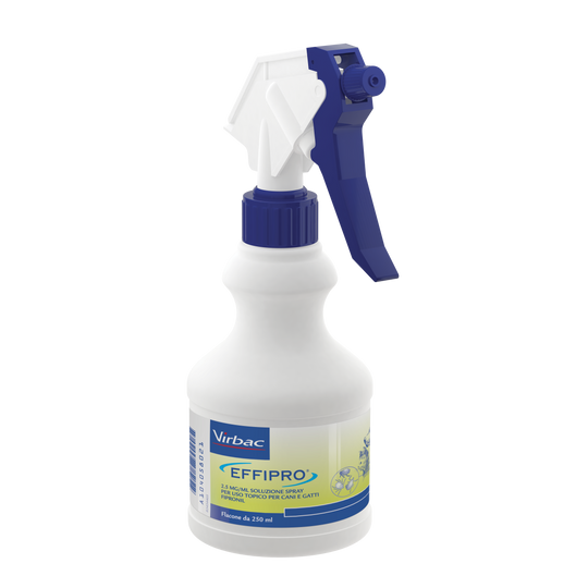 EFFIPRO SOLUZIONE SPRAY 250 ml - Uso Topico per Cani e Gatti