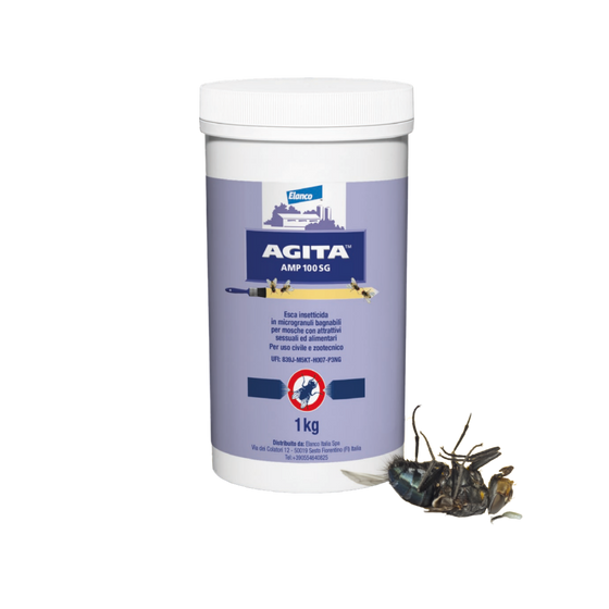 AGITA AMP 100 SG 1 Kg – Insetticida Per Mosche