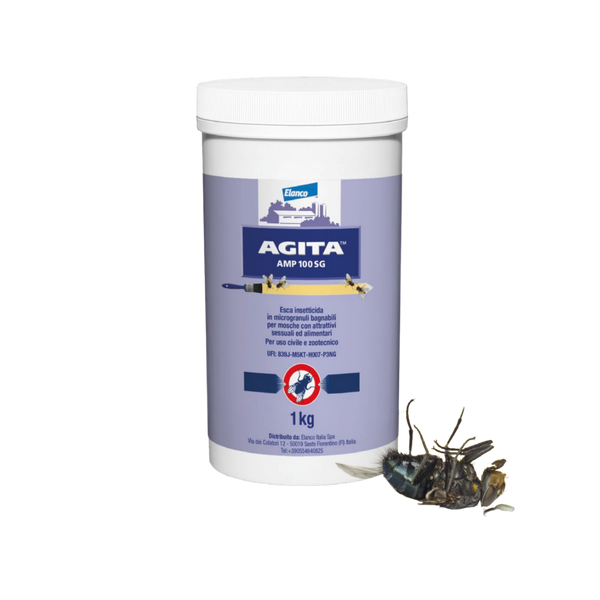 Insetticida Attrattivo Per Mosche LEXAN 100 SG (AMP 100 SG) Copyr 750 Gr, Fatto In Italia