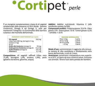 CORTIPET MAXI 60 PERLE  – Benessere Per Cute e Mantello