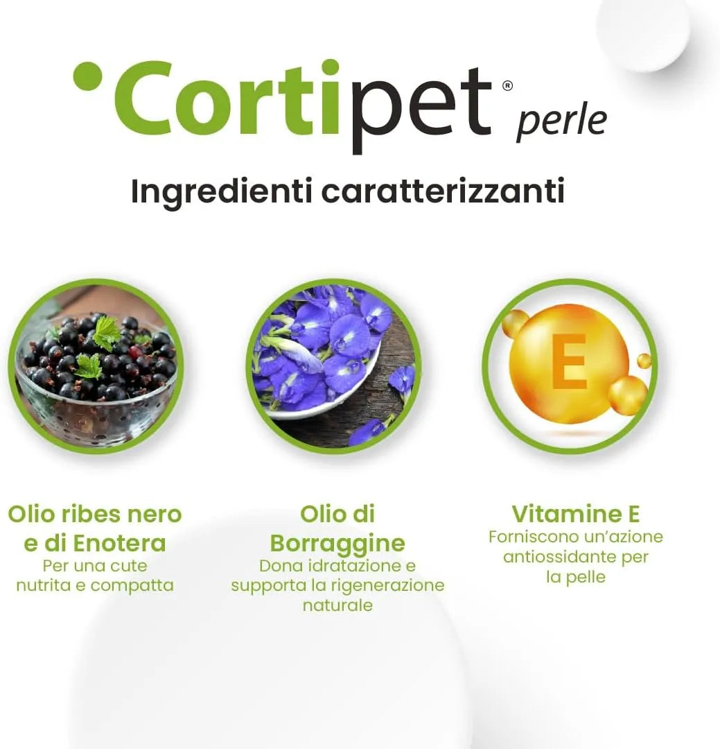 CORTIPET MAXI 60 PERLE  – Benessere Per Cute e Mantello