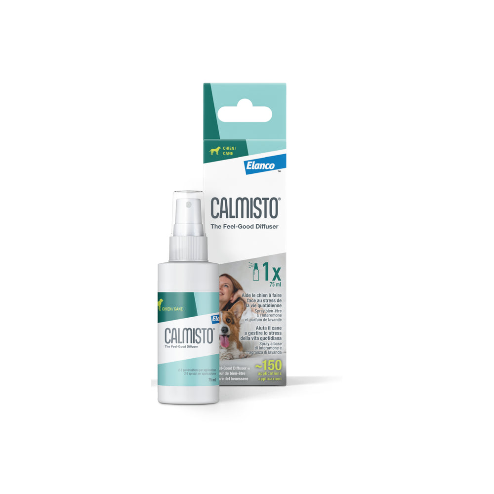 CALMISTO SPRAY 75ml - Riduci lo Stress Del Tuo Cane e Gatto