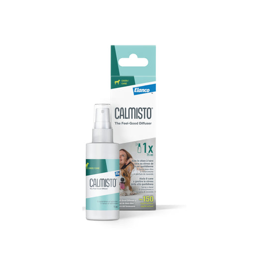 CALMISTO SPRAY 75ml - Riduci lo Stress Del Tuo Cane e Gatto