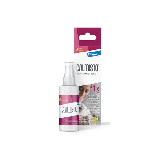 CALMISTO SPRAY 75ml - Riduci lo Stress Del Tuo Cane e Gatto