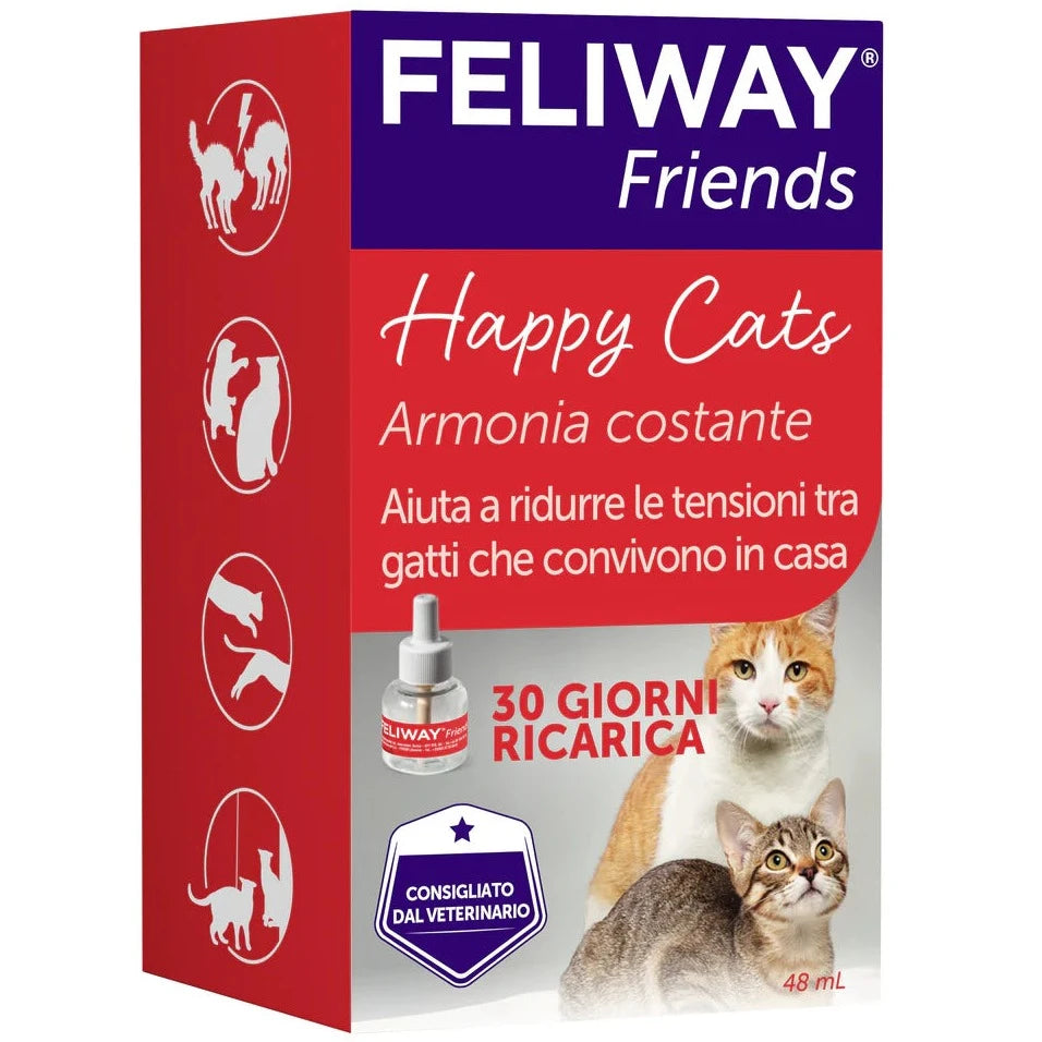 FELIWAY FRIENDS (Ric. 48 ml) – Armonia Tra Gatti Che Vivono In Casa