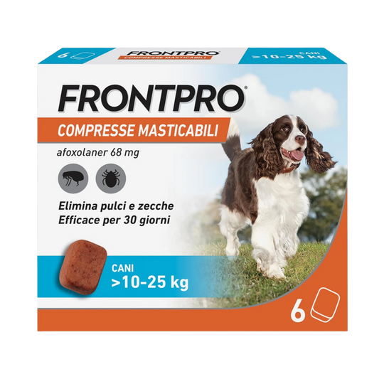 FRONTPRO CANE (6cpr) 10 - 25 kg - Sicurezza Canina