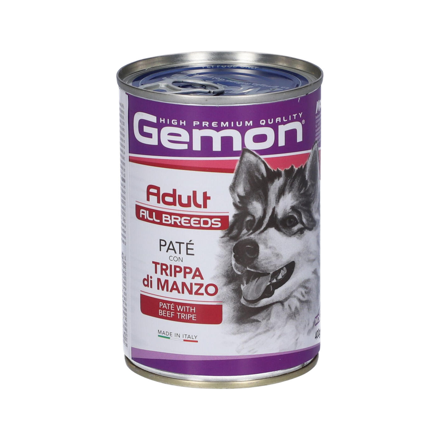 GEMON CANE ADULT ALL BREEDS PATÈ CON TRIPPA DI MANZO 415g