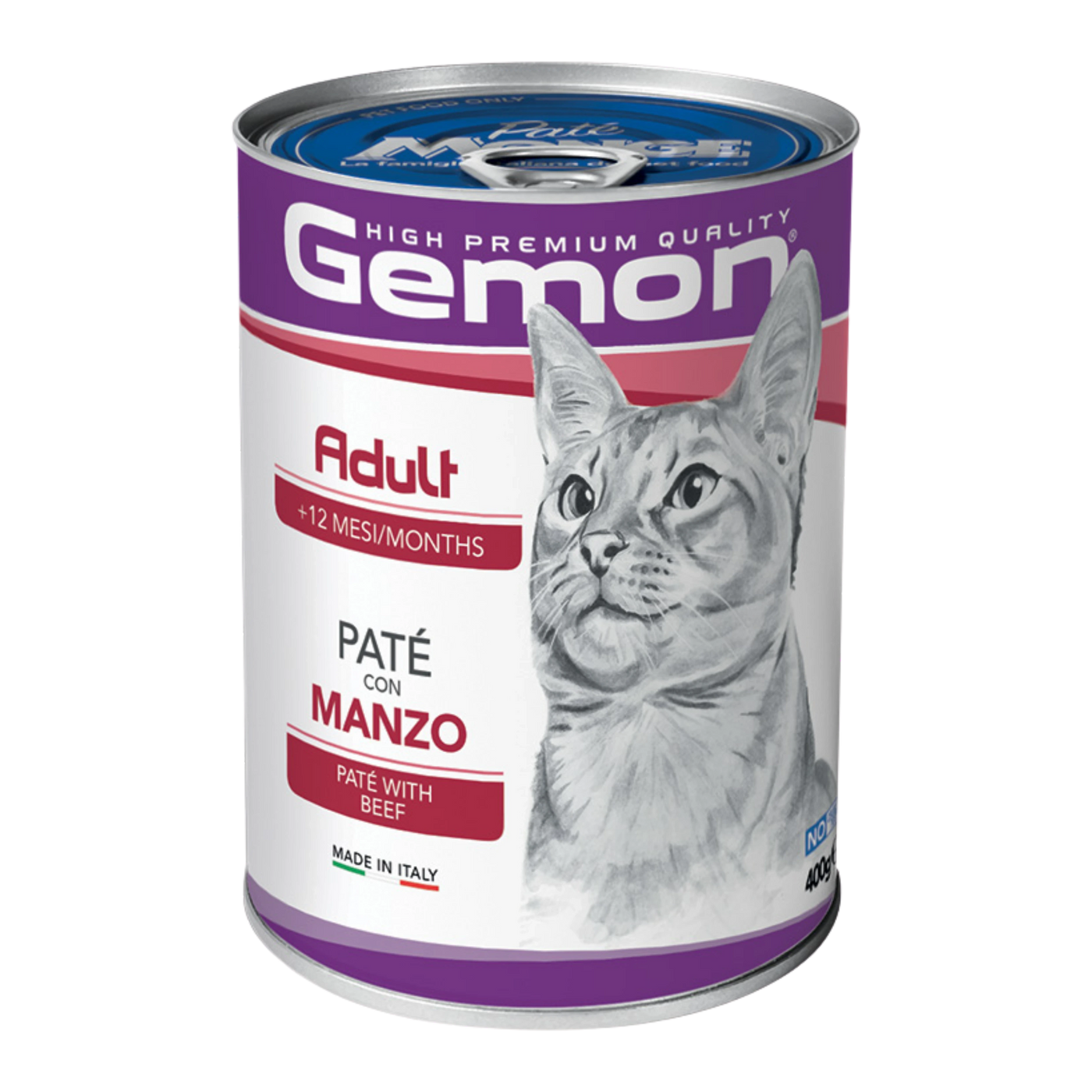 GEMON GATTO STERILISED BOCCONCINI MANZO 415g