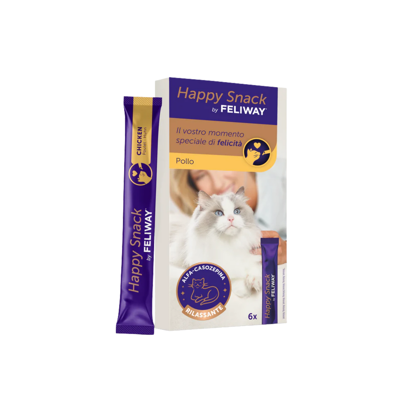 HAPPY SNACK FELIWAY - Snack Relax Gatto