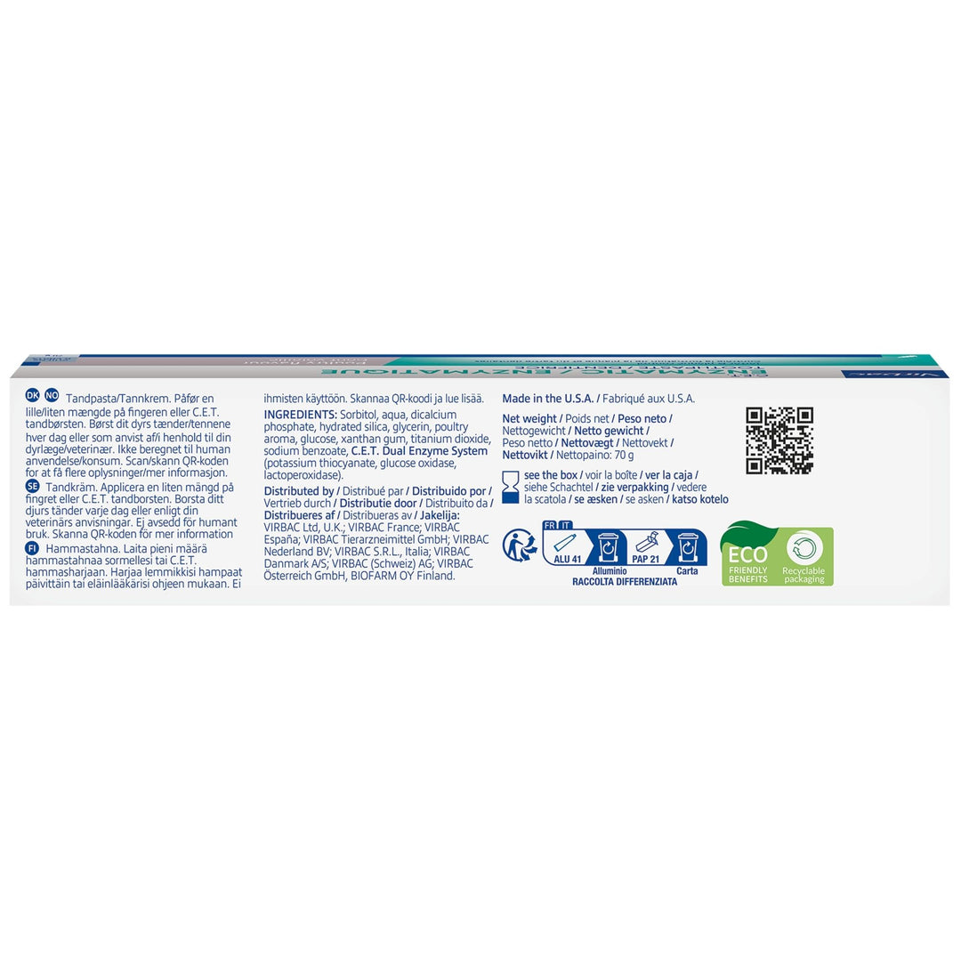 DENTIFRICIO ENZIMATICO CANI E GATTI 70G