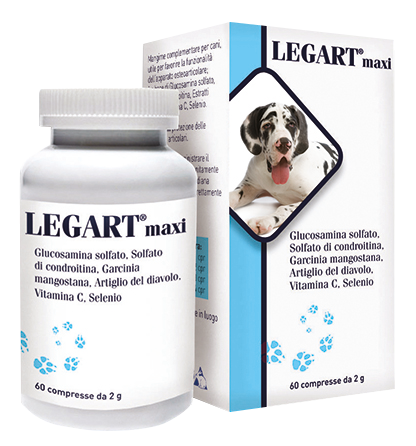 LEGART MAXI 60 cpr – Integratore Articolare Per Cani Medio/Grandi