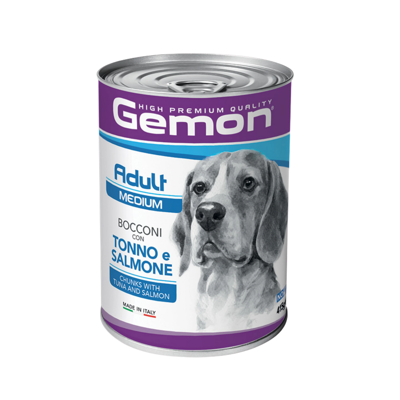GEMON ADULT MEDIUM TONNO E SALMONE 415g