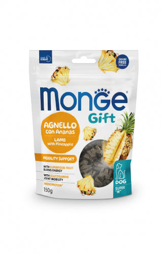 MONGE GIFT DOG STICKS MOBILITY SUPPORT AGNELLO CON ANANAS 45gr