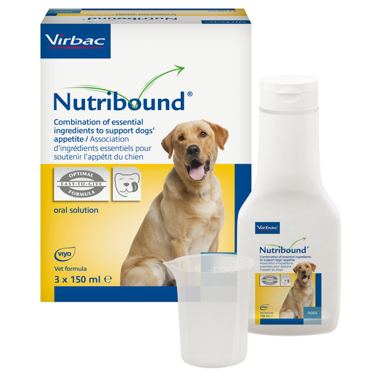 NUTRIBOUND CANE (3 flaconi da 150 ml) – Per il recupero del cane convalescente