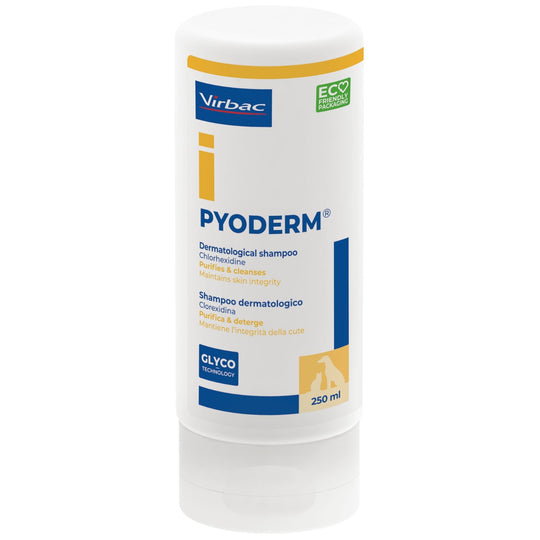 Pyoderm Shampoo Dermatologico 200ml -  Supporto per le infezioni cutanee nel cane e nel gatto