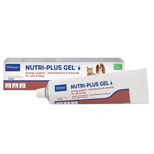 NUTRI PLUS GEL 120 gr -  supporto nutrizionale per cani e gatti
