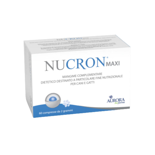 NUCRON MAXI 60 cpr – Supporto Digestivo Per Cani e Gatti