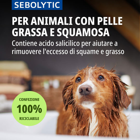 SEBOLYTIC 200 ml -  Regola la produzione di sebo nel cane e nel gatto