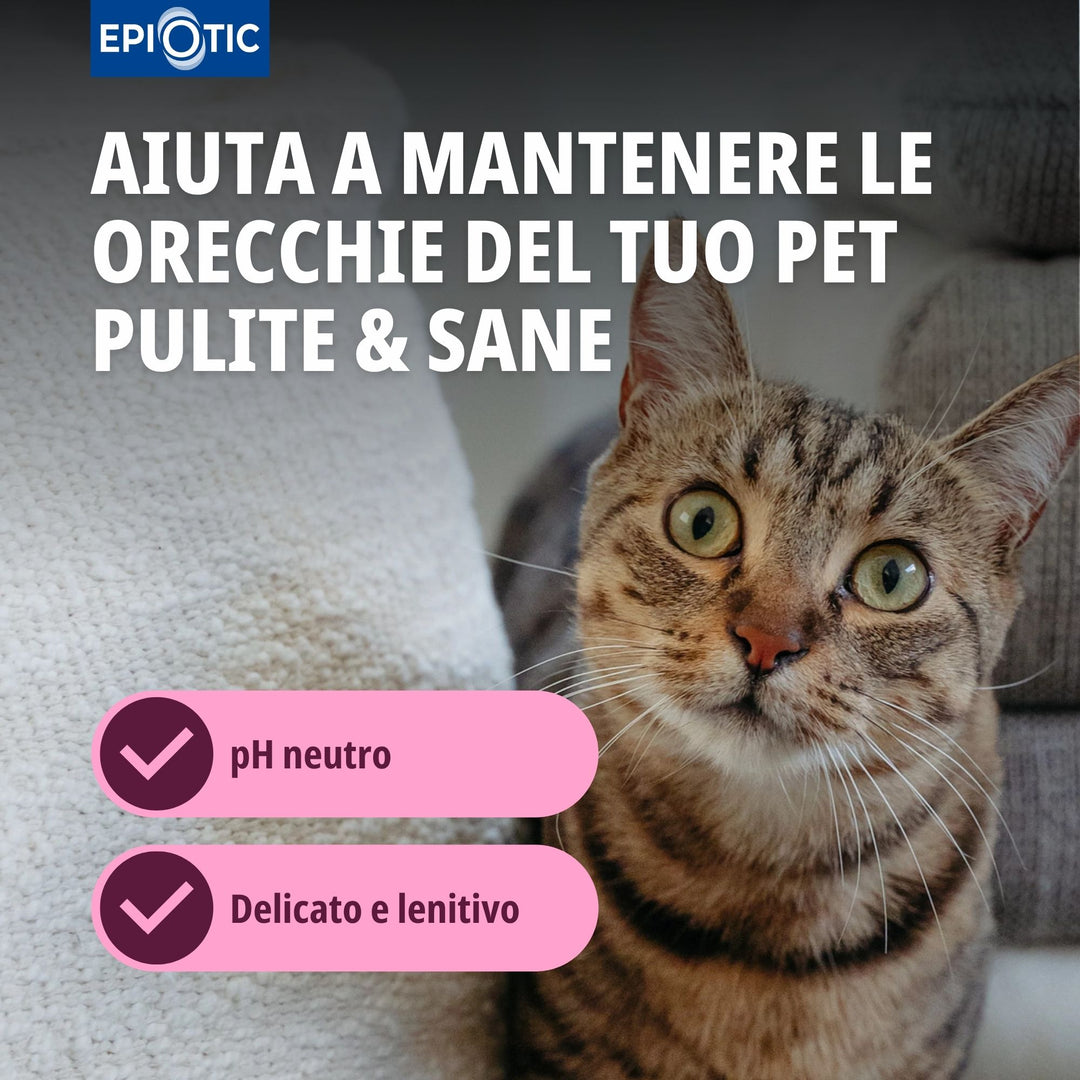 EPI-OTIC 125 ml – Detergente auricolare per cani e gatti