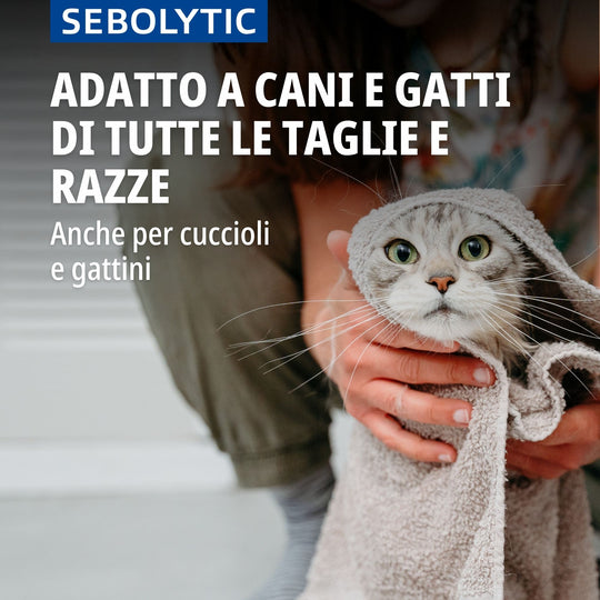 SEBOLYTIC 200 ml -  Regola la produzione di sebo nel cane e nel gatto