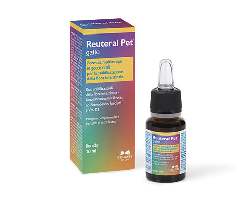 Reuteral Pet Gatto 10mlaiuto intestinale per gatto