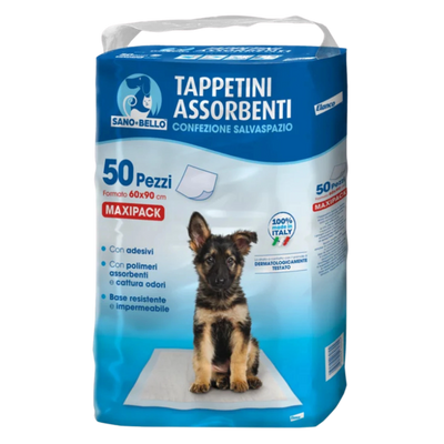ELANCO TAPPETINI SANO&BELLO 60×90 cm - Igiene Su Misura Per Cani