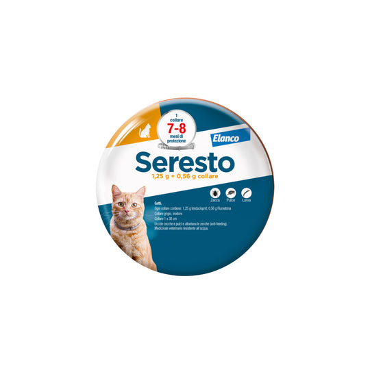 SERESTO GATTI - Contro pulci e zecche fino a 8 mesi