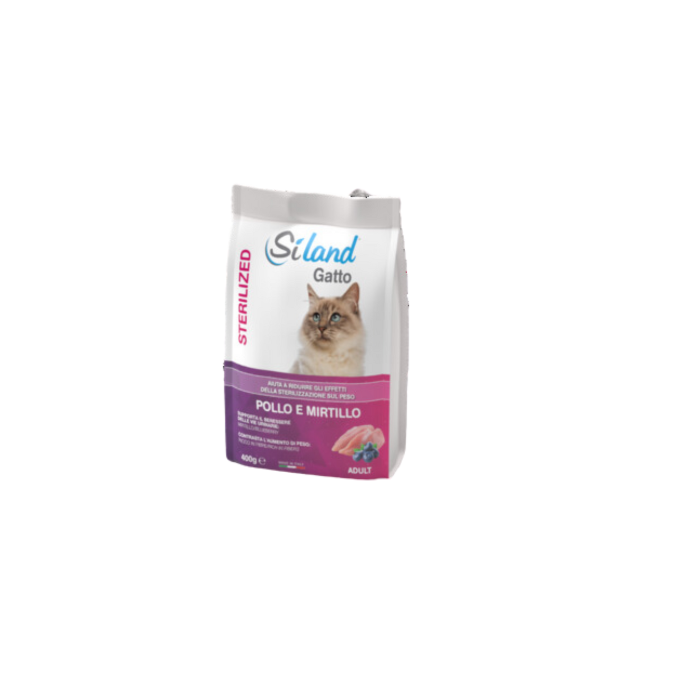 SILAND GATTO STERILIZED POLLO E MIRTILLO 1.5kg