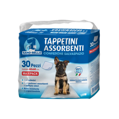 ELANCO TAPPETINI SANO&BELLO 60×60 cm - Igiene Su Misura Per Cani
