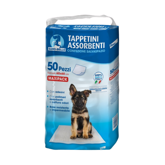 ELANCO TAPPETINI SANO&amp;BELLO 60×60 cm - Igiene Su Misura Per Cani