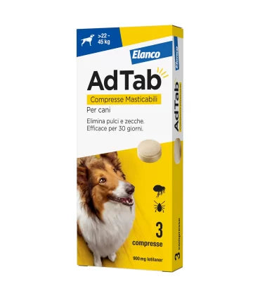 ADTAB CANI 22-45kg (3 cpr) - Antiparassitario Per Cani