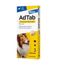 ADTAB CANI 22-45kg (3 cpr) - Antiparassitario Per Cani