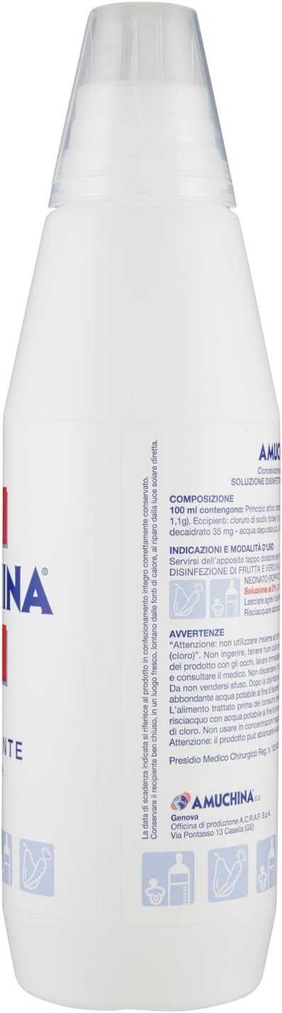 AMUCHINA 1l- Soluzione Disinfettante Concentrata