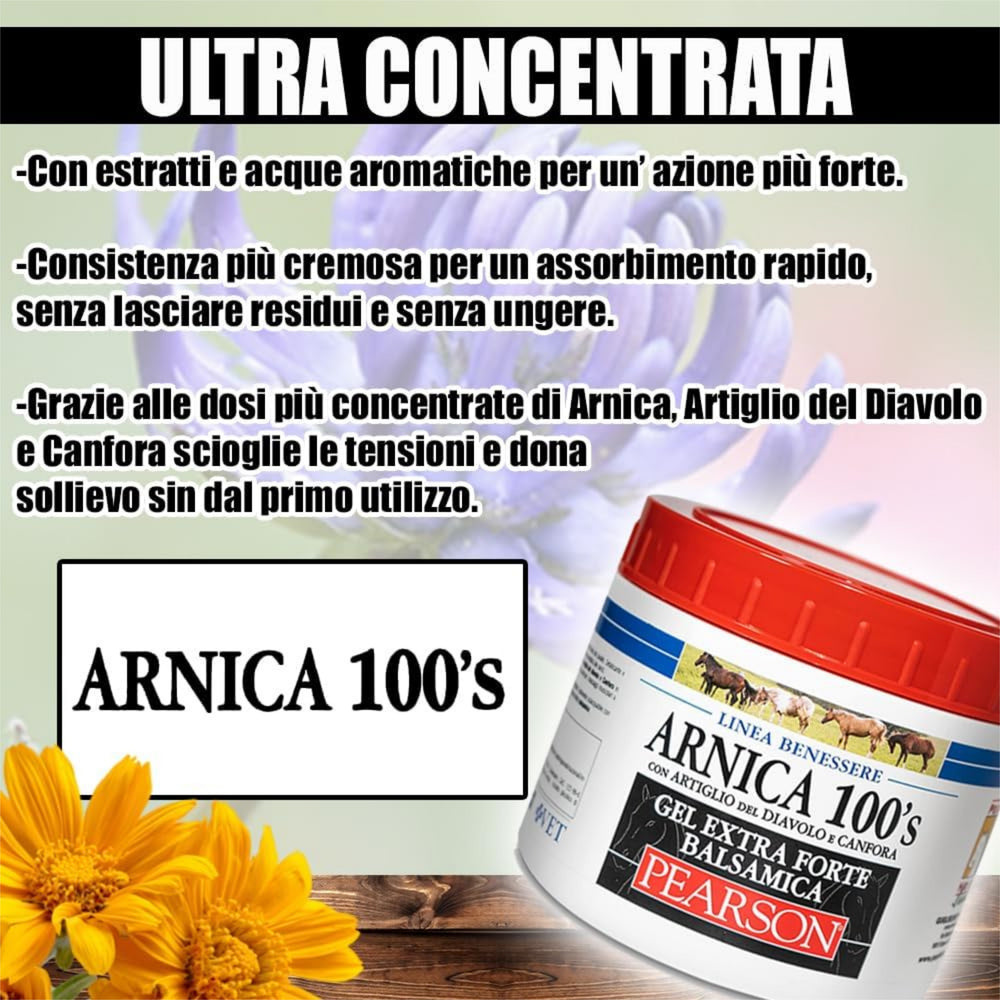 ARNICA 100'S GEL BALSAMICO EXTRAFORTE CAVALLO 500ml
