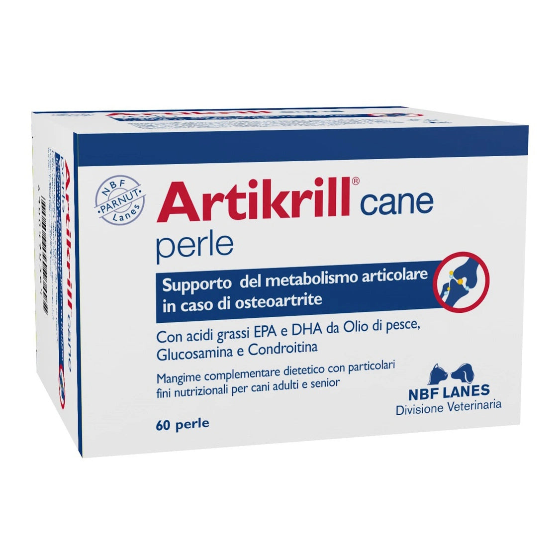 ARTIKRILL CANE 60 PERLE – Cura l'Osteoartrite e Problemi Articolari