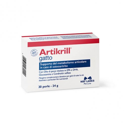 ARTIKRILL GATTO 30 PERLE – Sollievo per l’Osteoartrite