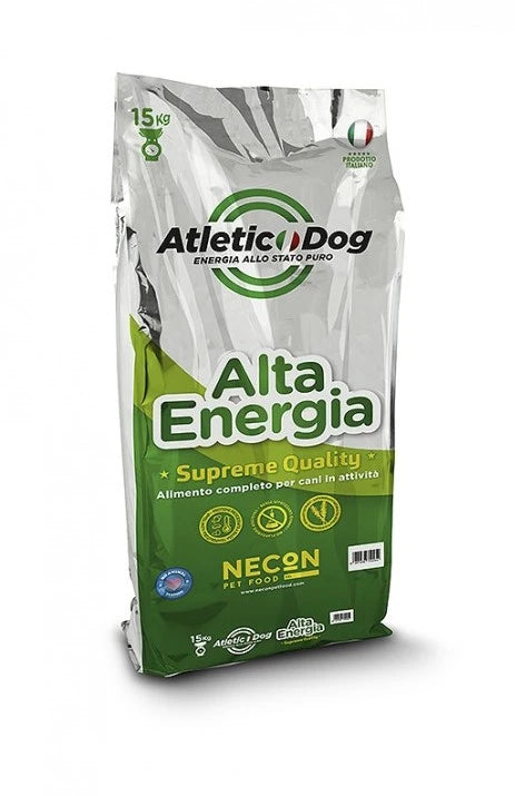 ATLETIC DOG ALTA ENERGIA 15 Kg - Alimento per Cani Attivi